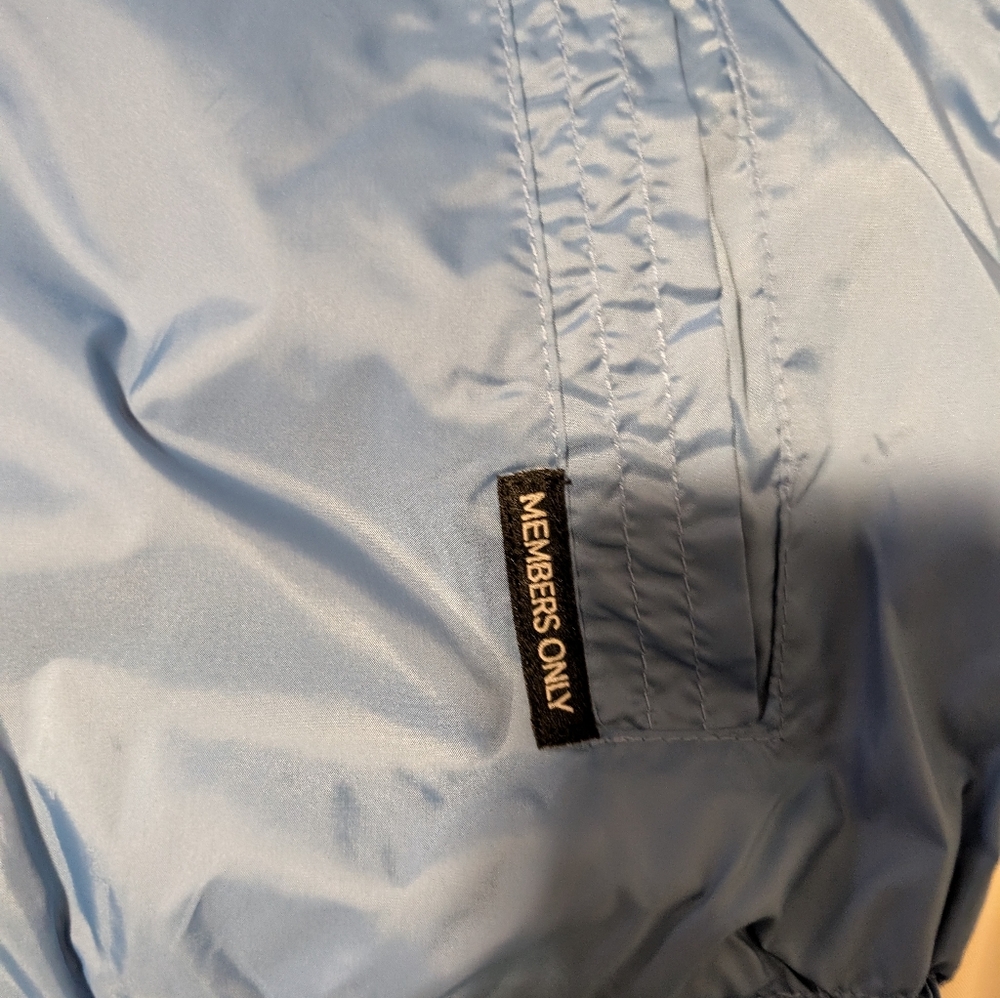 Light Blue Windbreaker Jacket - image 7